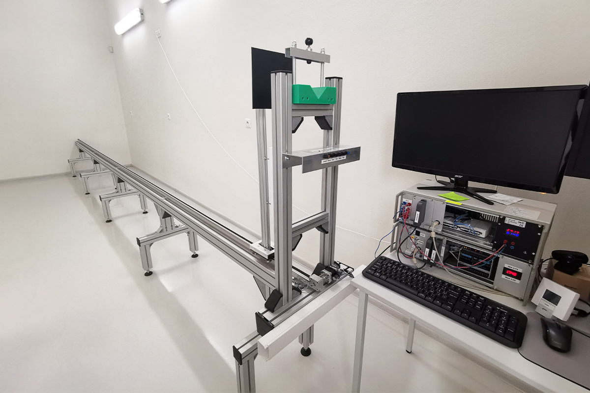 Testeinrichtung Messbahn VYPRO Testeinrichtung Messbahn VYPRO