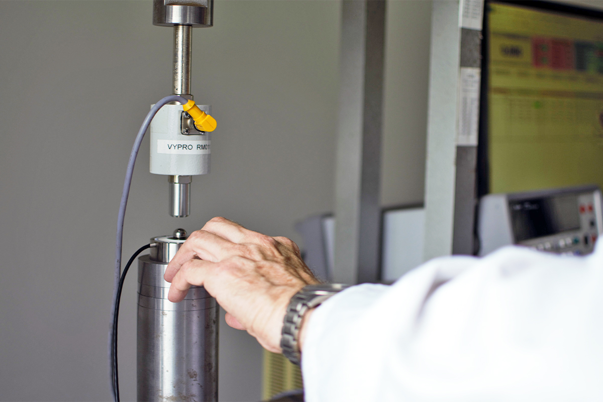 Testeinrichtung Messung VYPRO Testeinrichtung Messung VYPRO